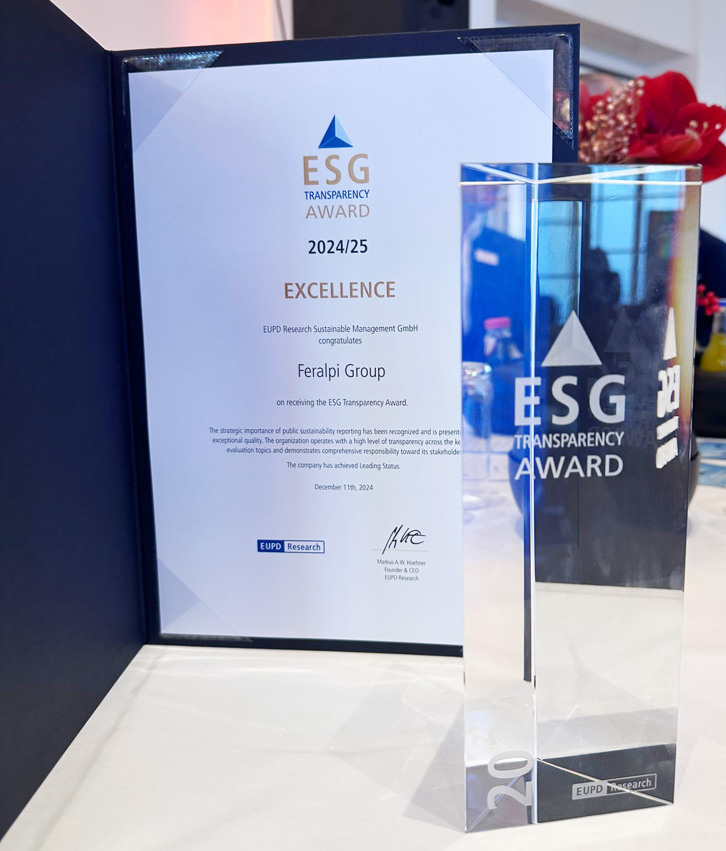 esg transparency award